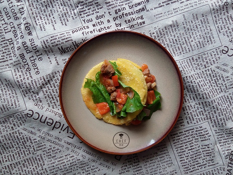 墨西哥辣牛肉末玉米饼