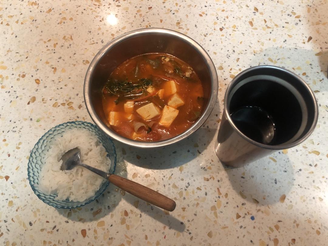 韩国泡菜豆腐汤