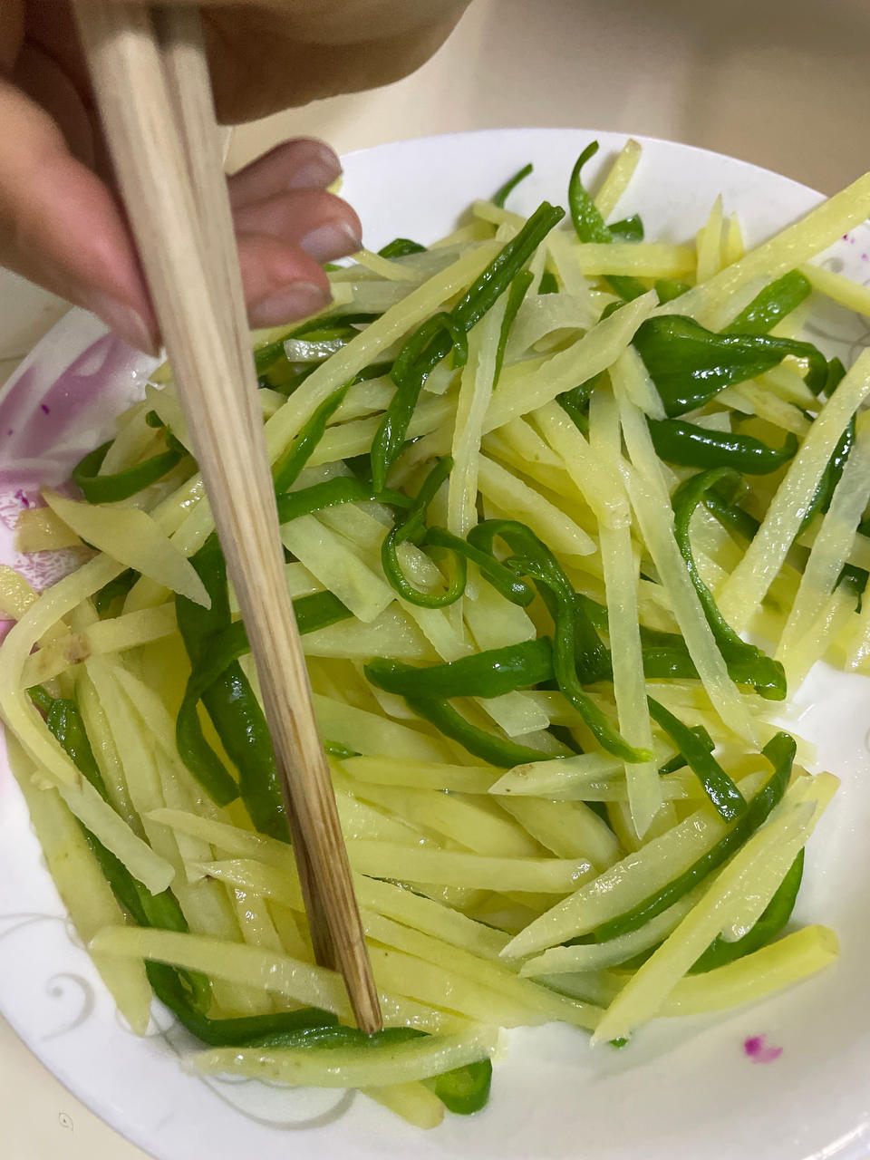 青椒土豆丝