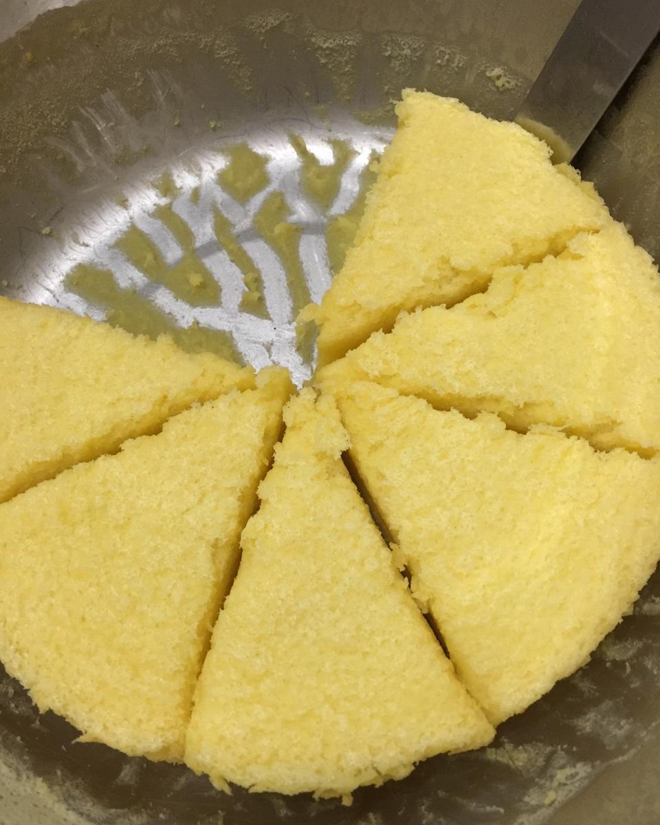 蒸锅版糯米粉蛋糕