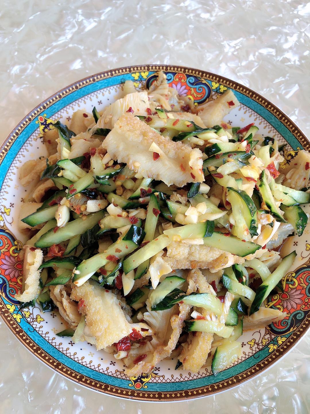 芥末牛肚丝的做法