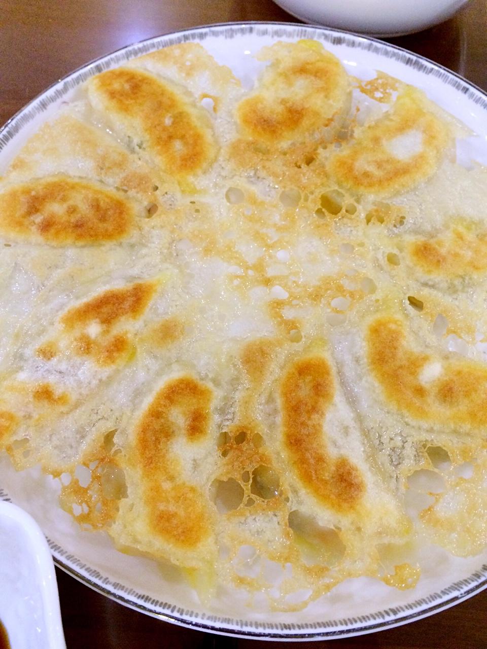 芥末jiemo做的雪花锅贴