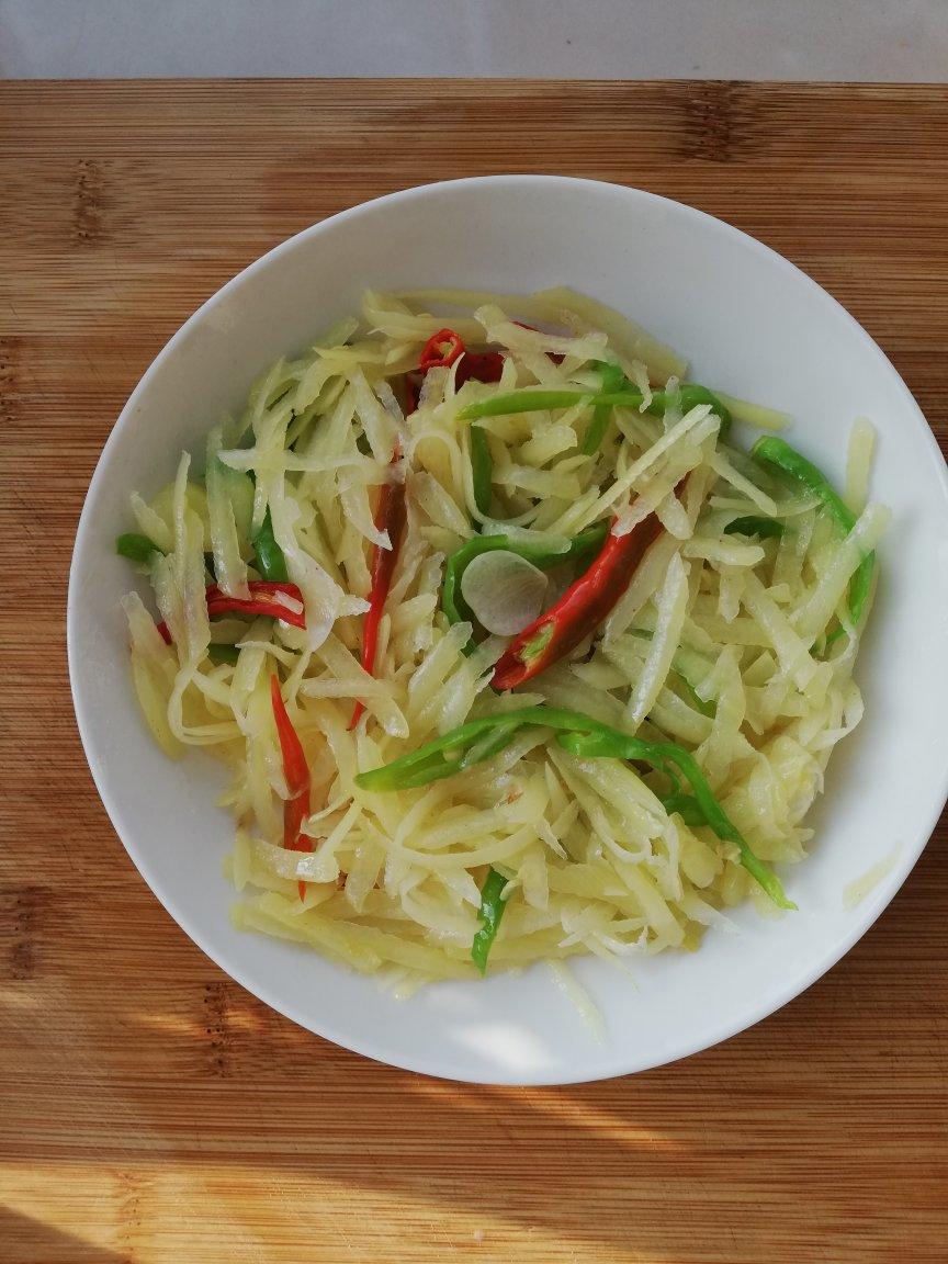青椒土豆丝