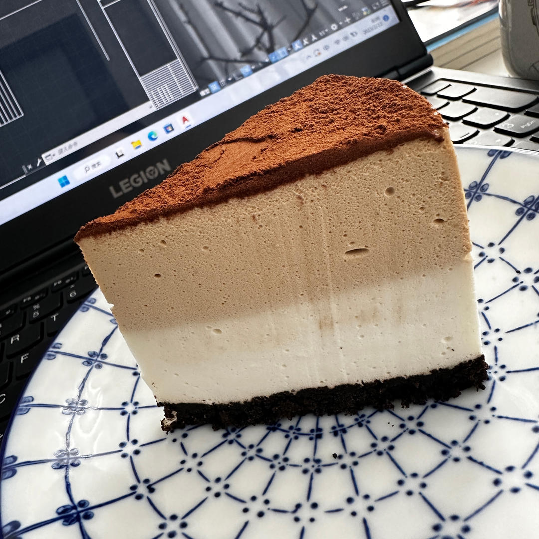 生椰拿铁慕斯蛋糕☕️固体yyds🥥椰香浓郁