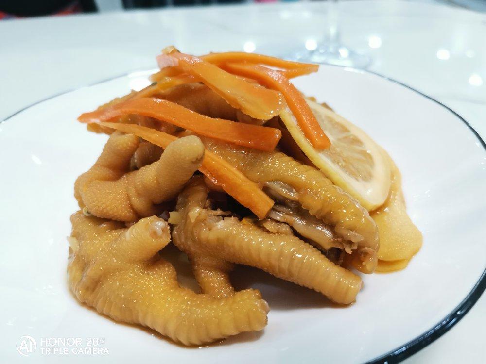 网红柠檬鸡爪