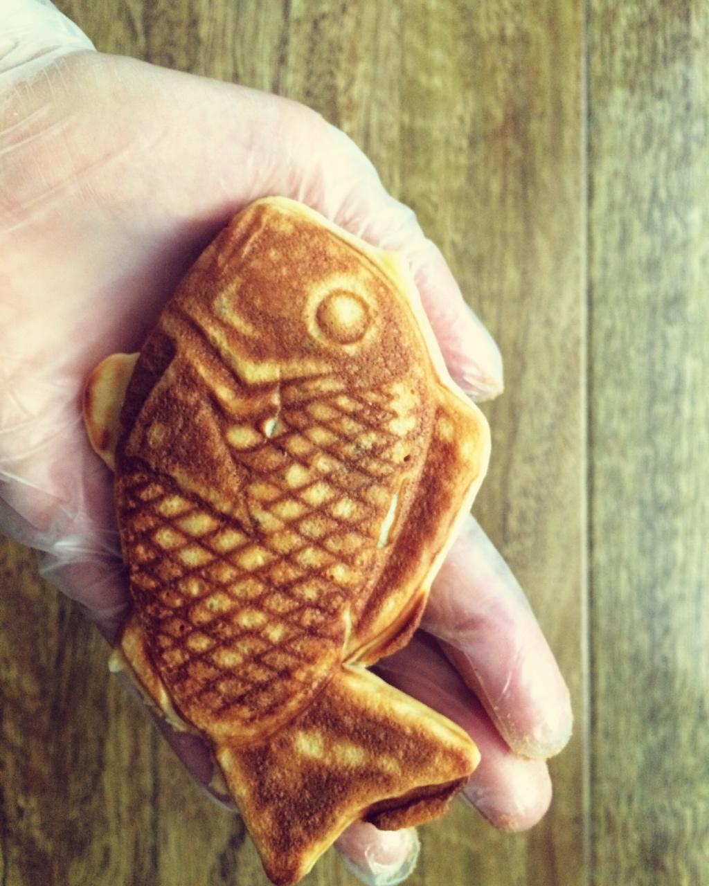 蜂蜜红豆麻薯鲷鱼烧—Kenwood松饼机