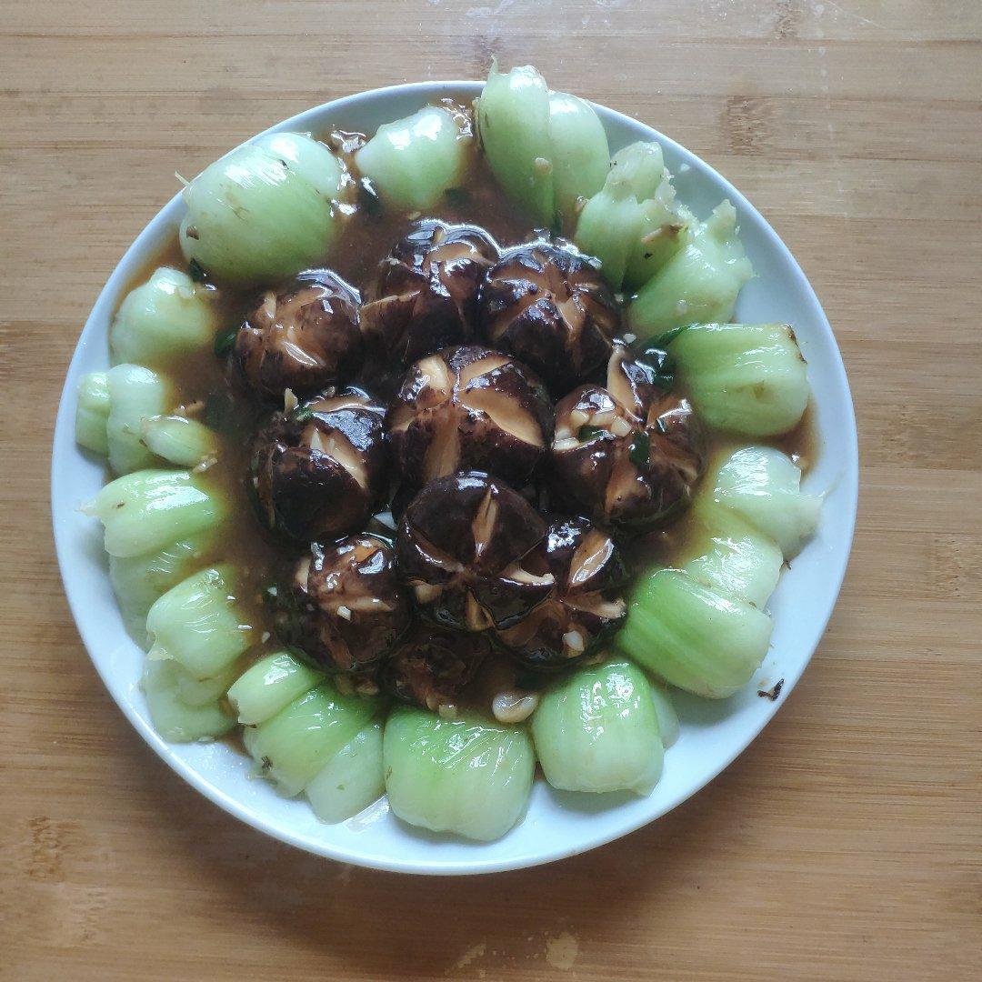 蚝油香菇小油菜