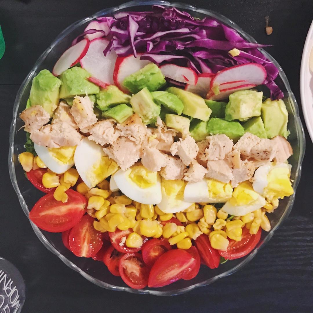 营养齐全的【Cobb Salad】