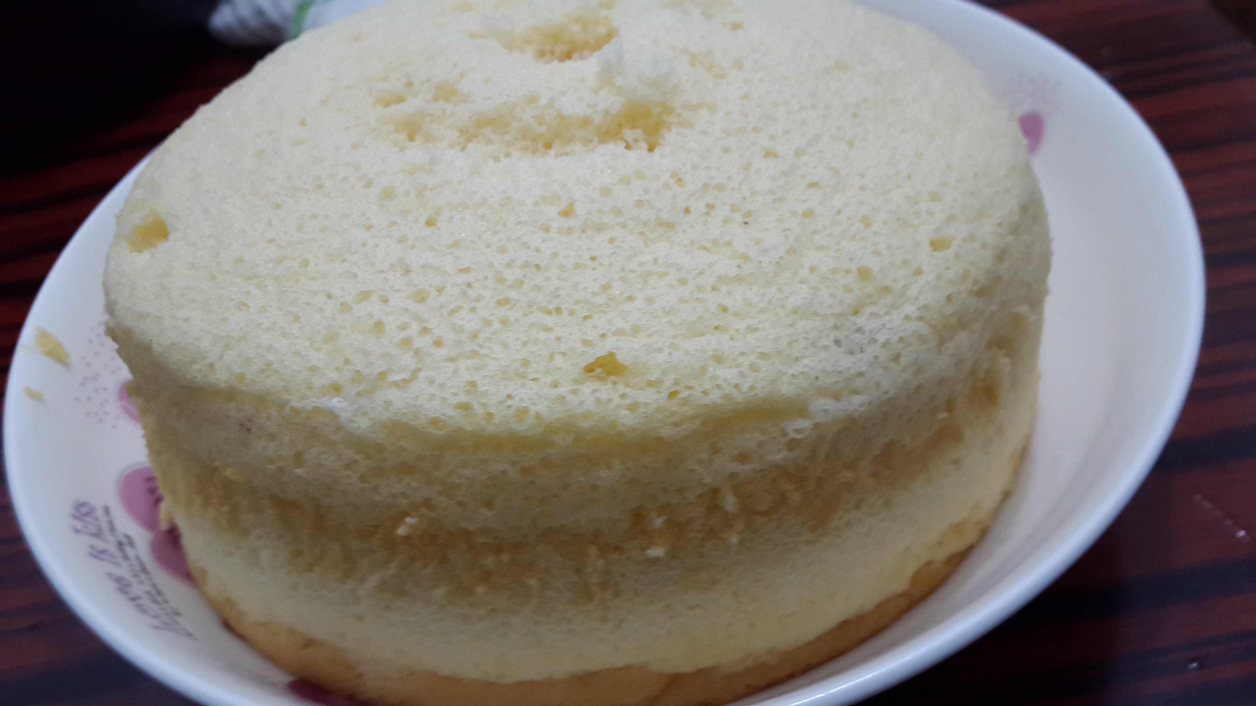 电饭锅版戚风蛋糕