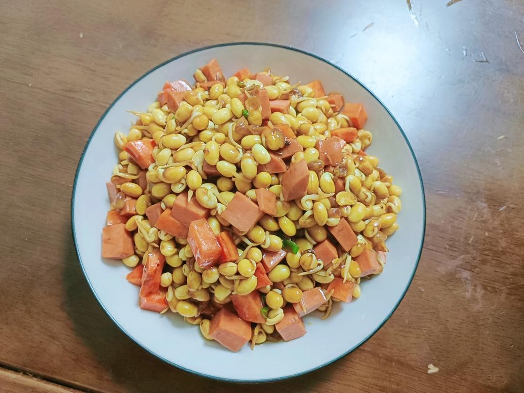 酱烧黄豆芽（小美）