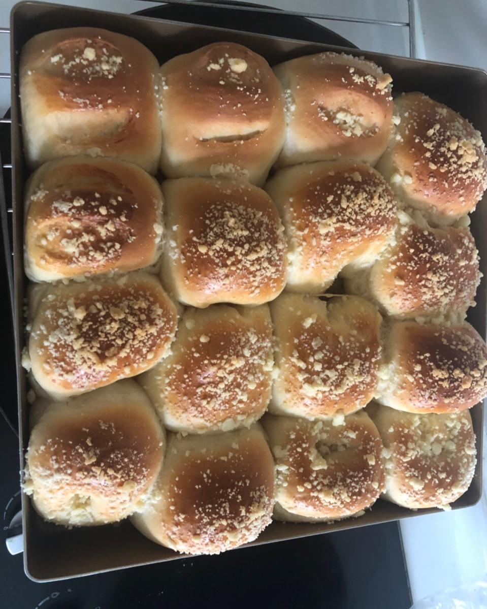 大人小孩都爱不释口的【蜂蜜牛奶小餐包】