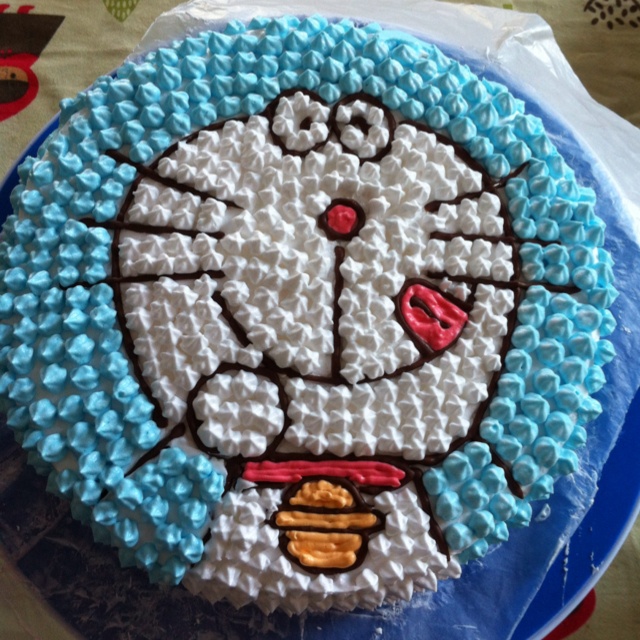 机器猫奶油蛋糕