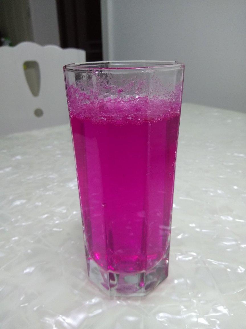 火龙果气泡饮