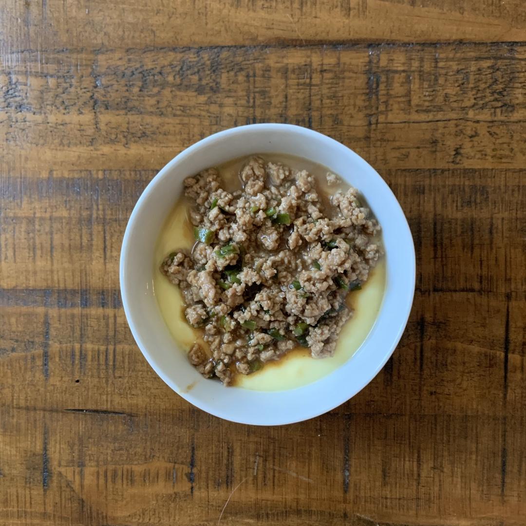 【肉沫蒸蛋】——完美滑嫩蒸蛋攻略