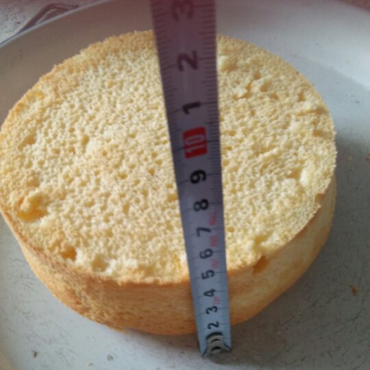 6寸原味戚风蛋糕