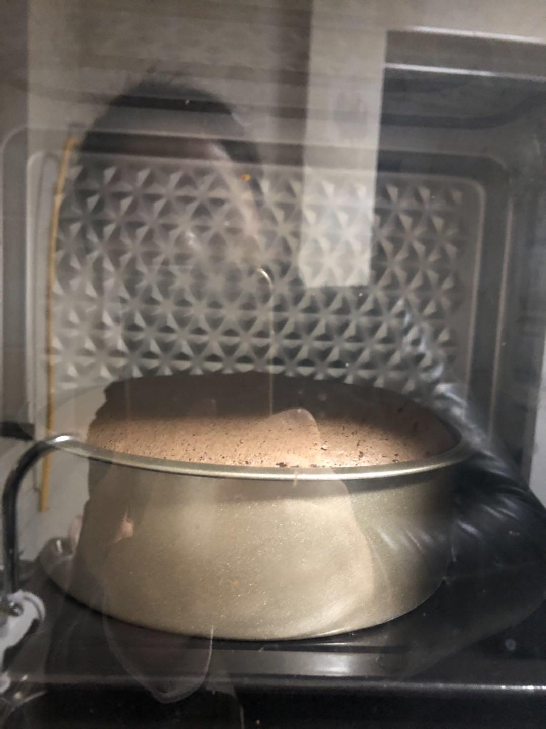 8寸可可戚风蛋糕