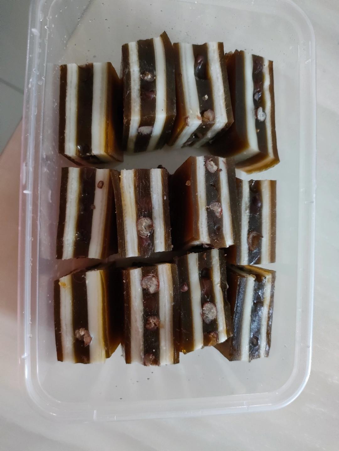 红豆椰浆马蹄糕
