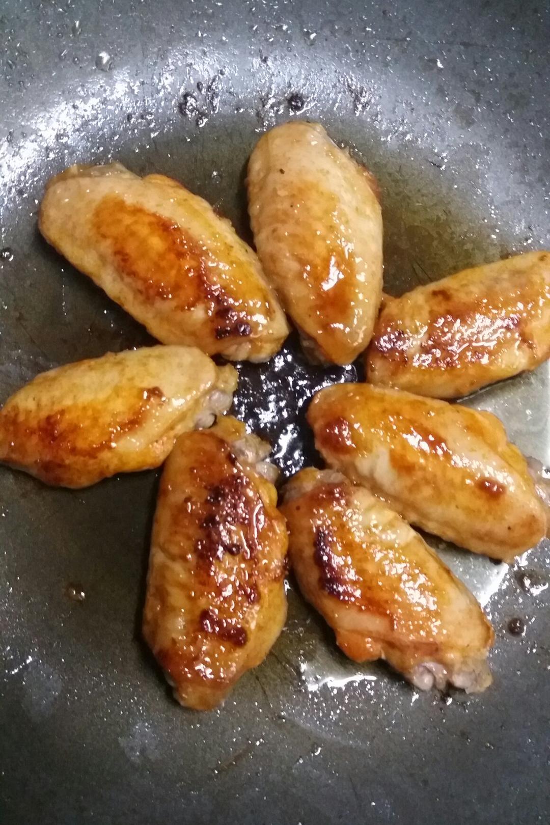 平底锅版奥尔良鸡翅