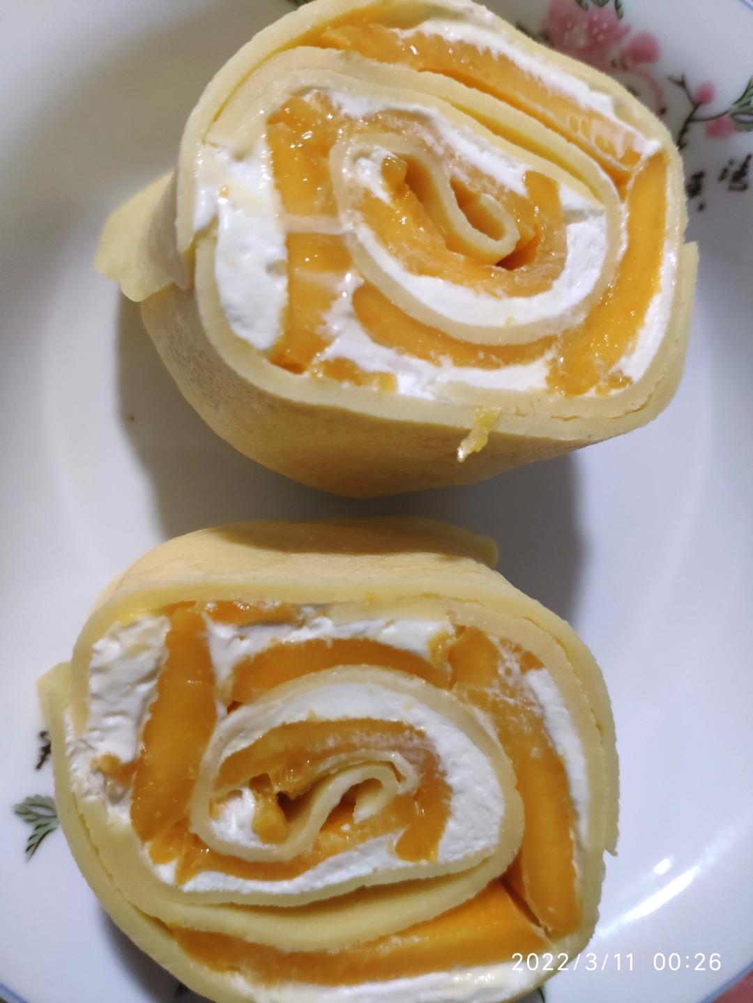 一次成功❗️平底锅就能做🍳巨好吃毛巾卷