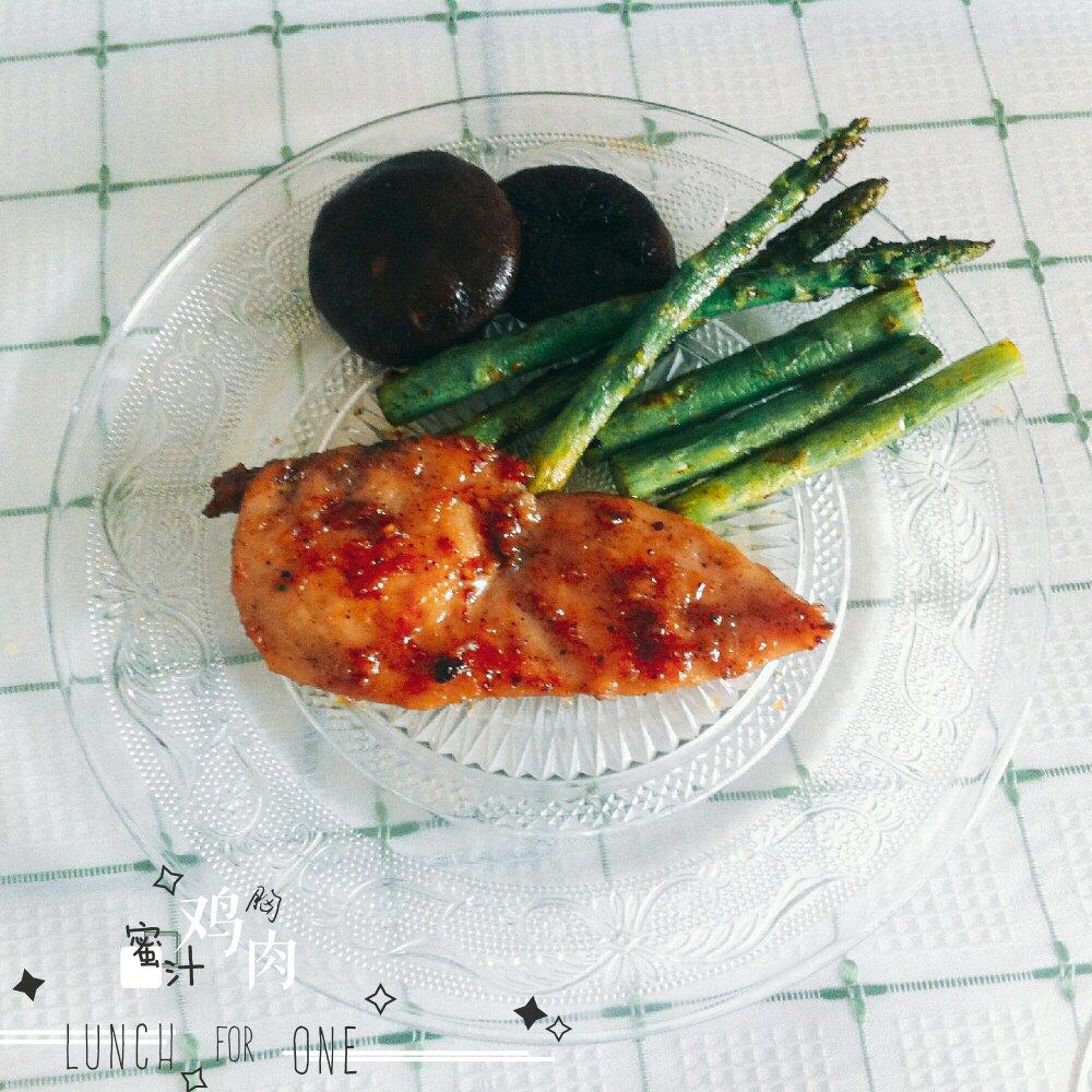 酷炫屌炸天好吃的煎鸡胸肉（香蒜蜂蜜煎鸡胸肉）