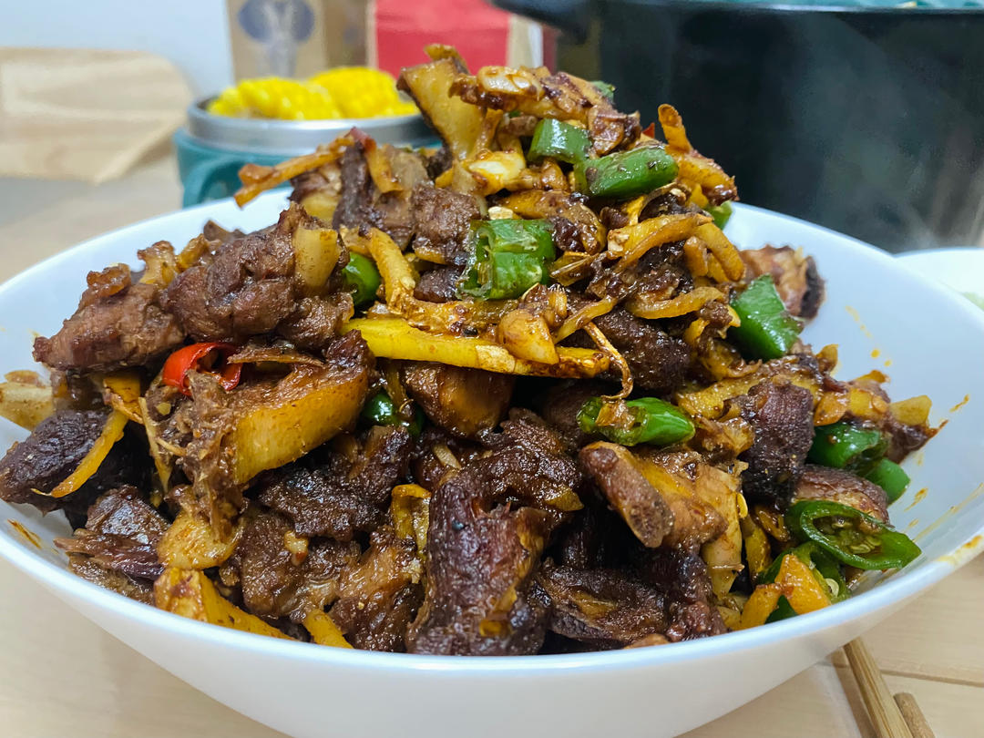 又学会一道四川下饭菜！自贡小煎鸭/子姜鸭