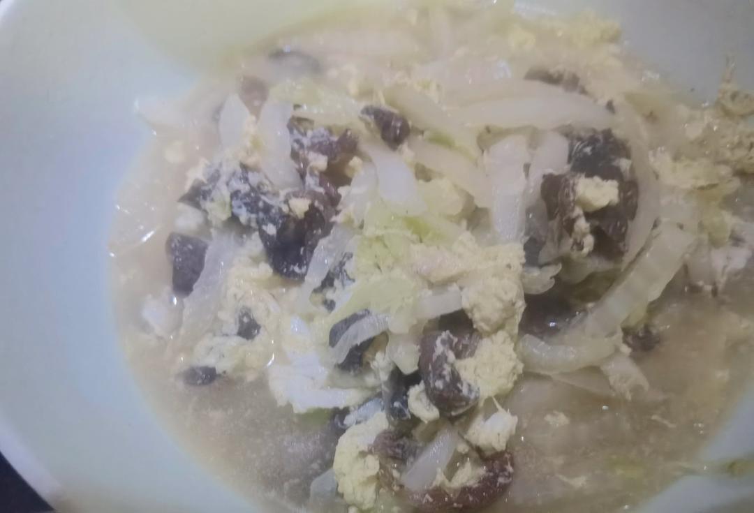 大白菜海参汤
