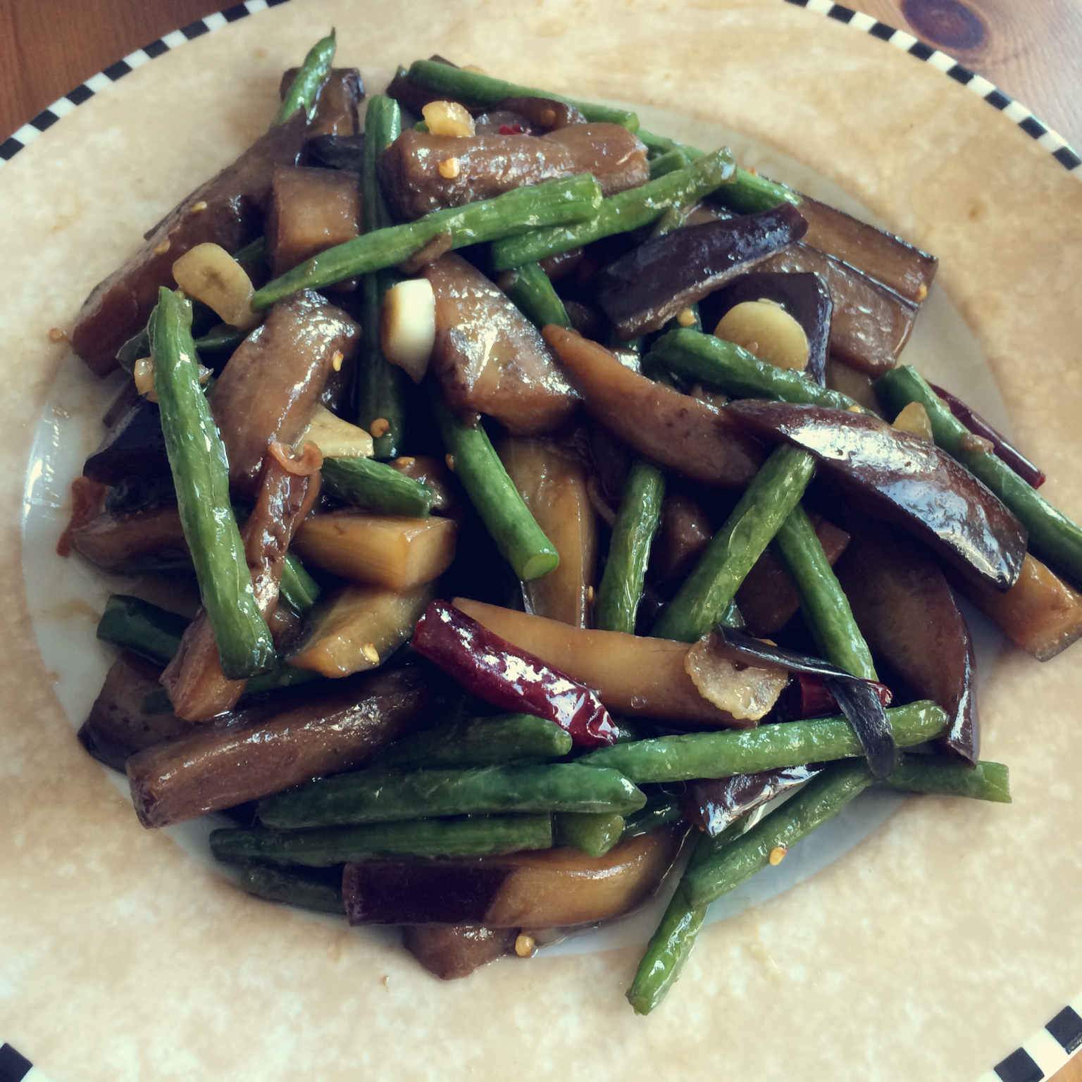 茄子豆角