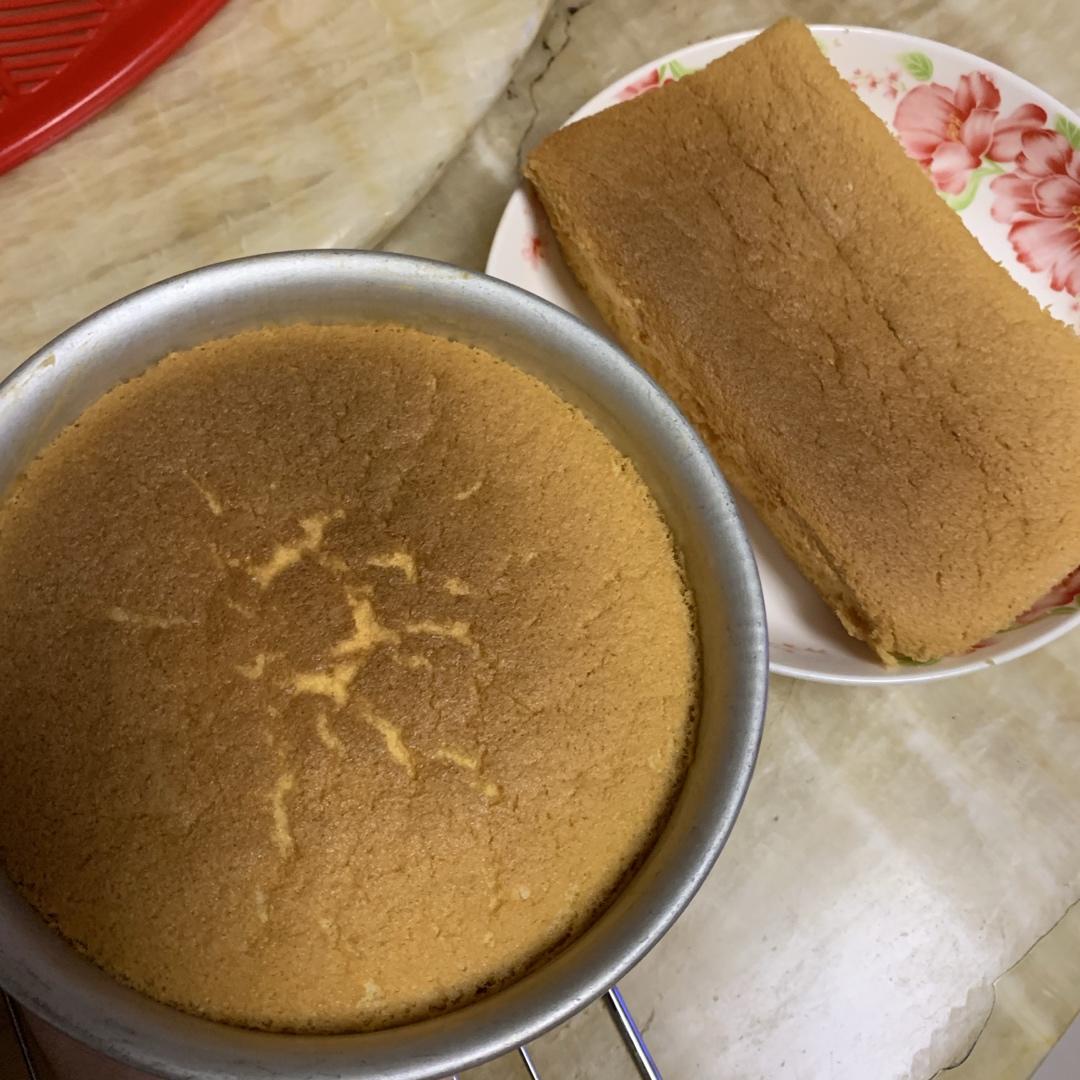 6寸戚风蛋糕（2蛋）