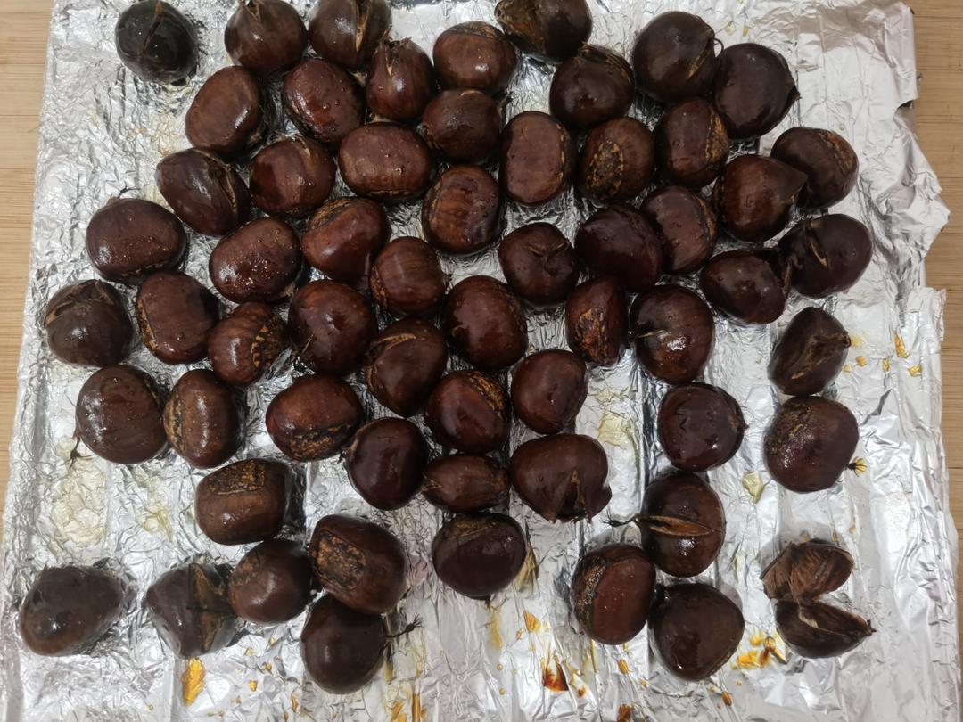 ‼️香甜软糯‼️轻松好剥㊙️烤箱版糖炒栗子
