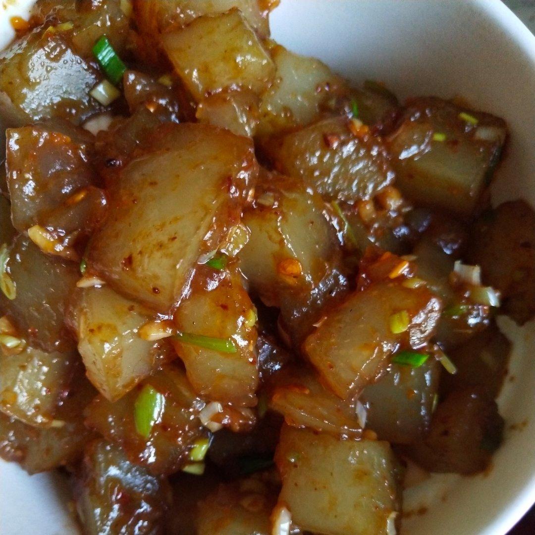 炒凉粉