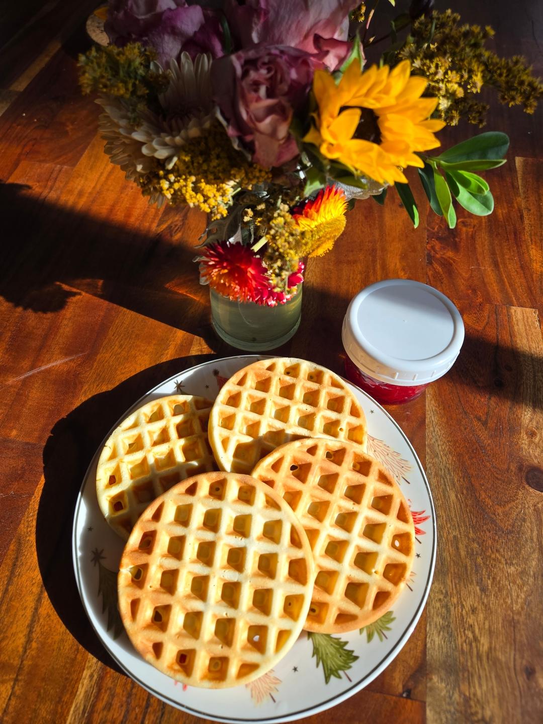 经典格子华夫饼 Belgian Waffle