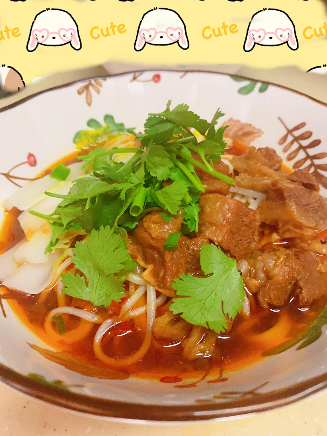 【红烧牛肉面】