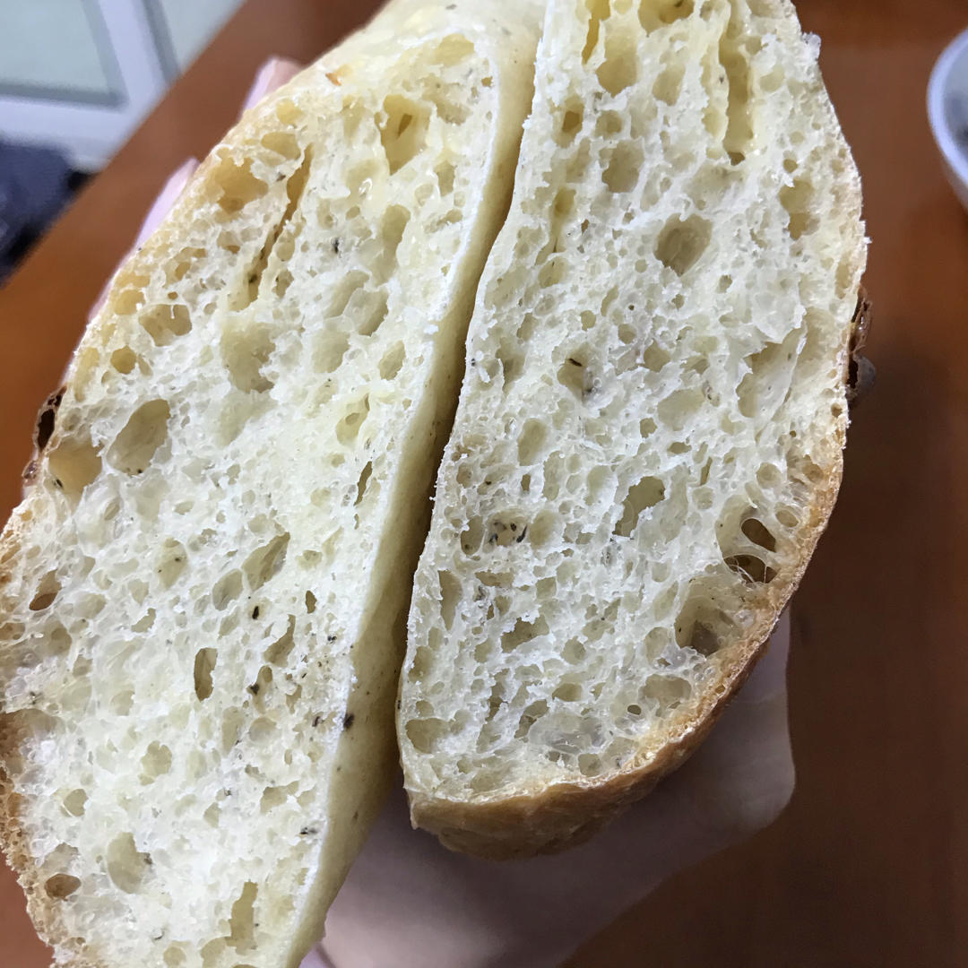 家用烤箱之简单的手揉法棍（全程动态示例）