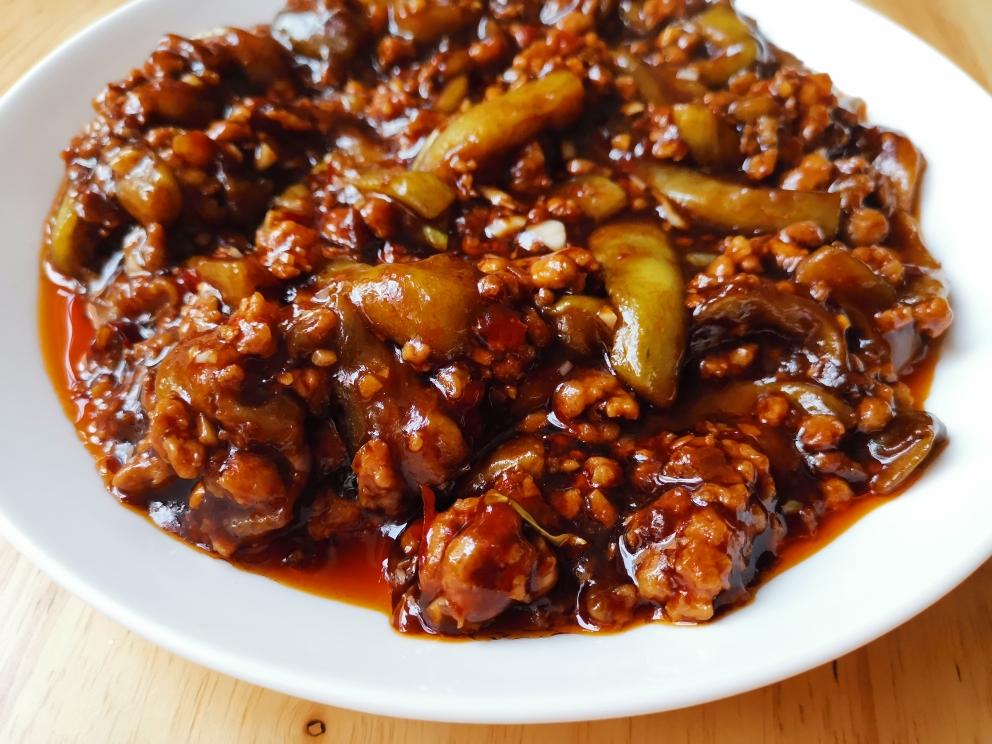 最爱的肉末茄子