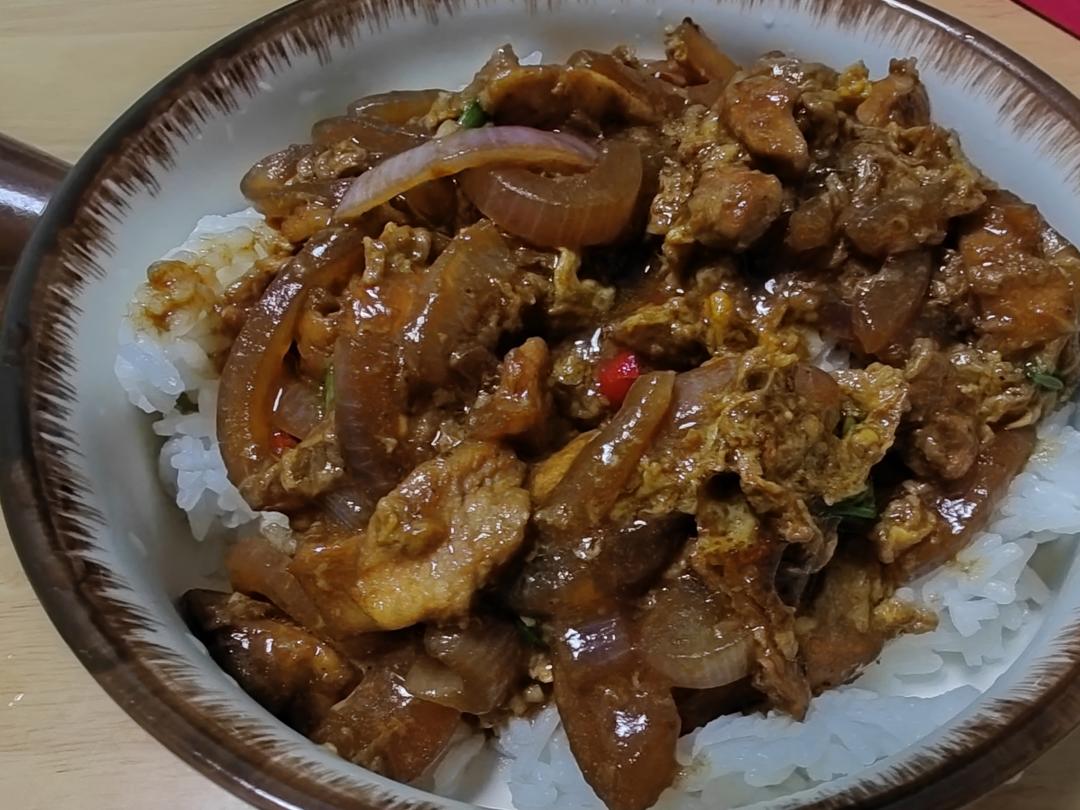 拒绝不了一点‼滑蛋鸡腿饭｜求你们都去做～