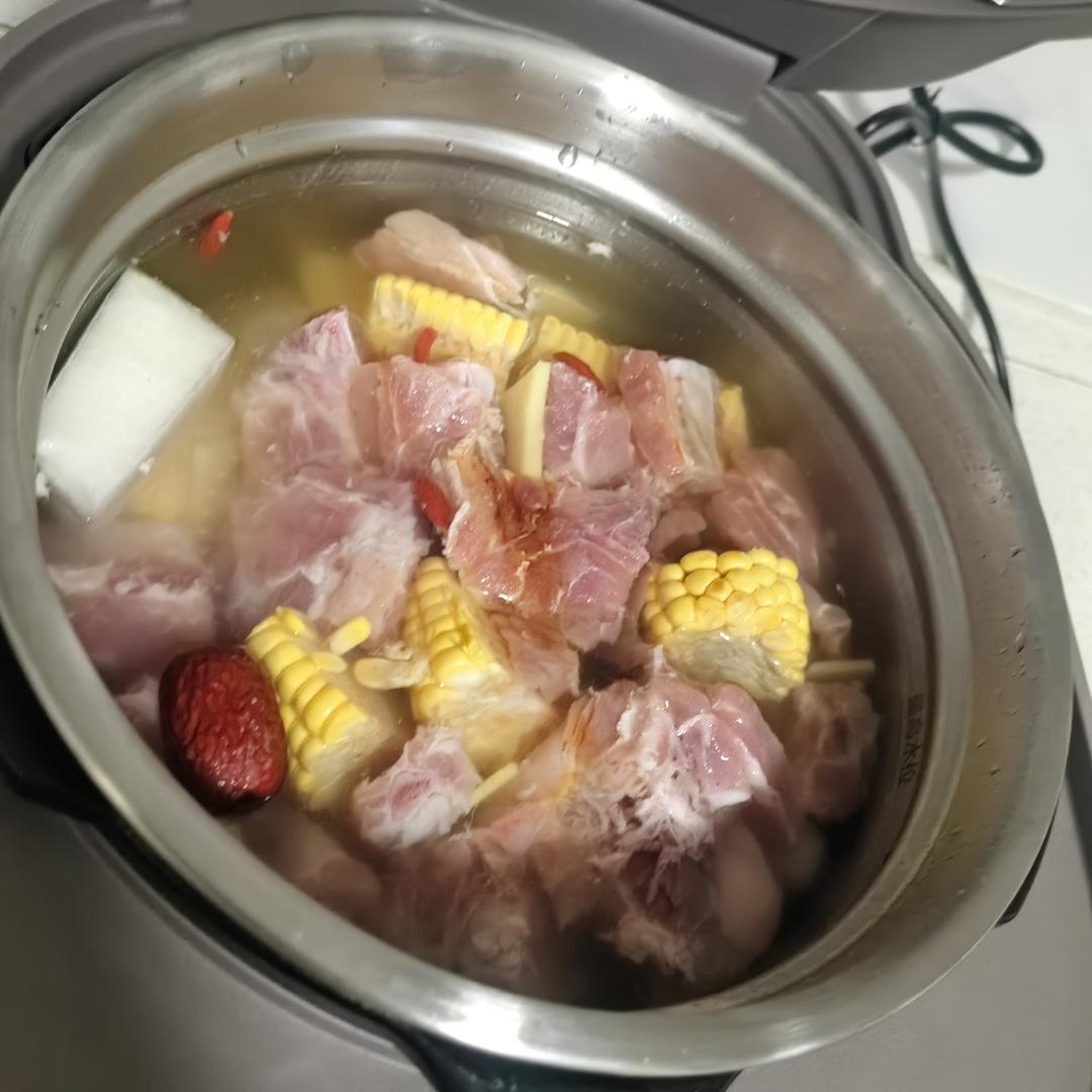 高压锅版【冬瓜玉米排骨汤】