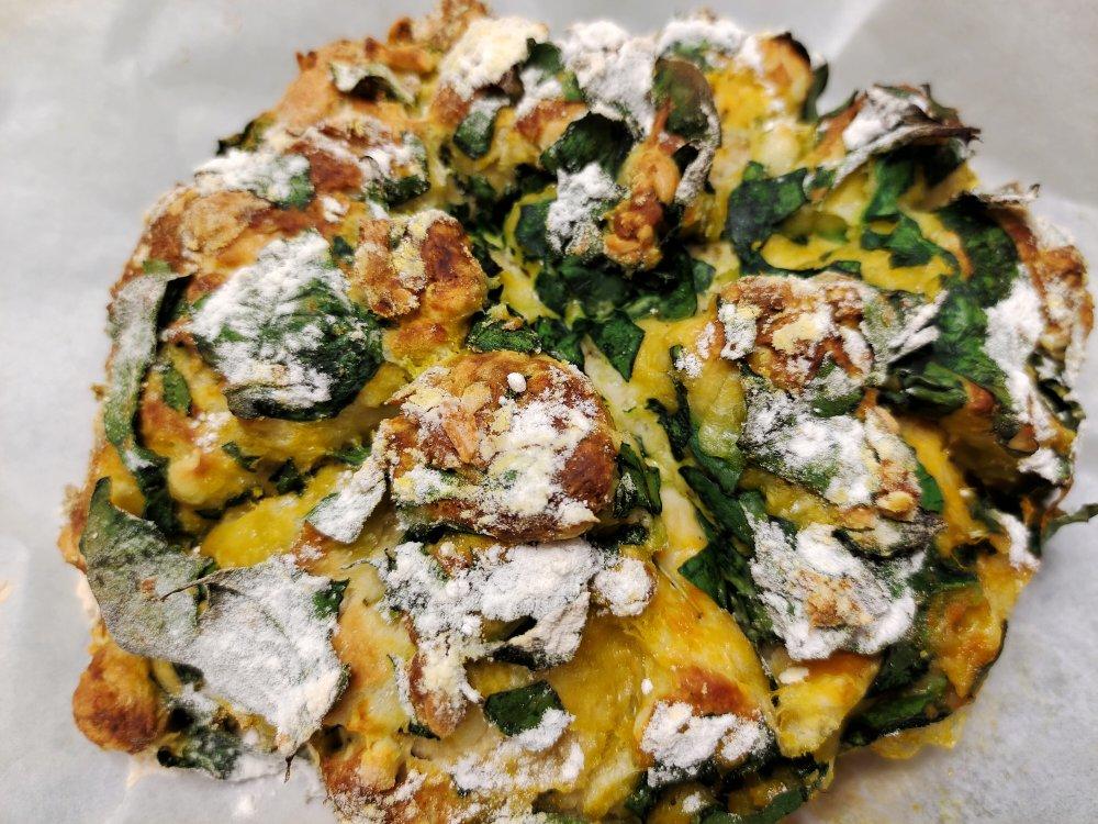 菠菜南瓜奶酪丹波面包丨健康·烘焙