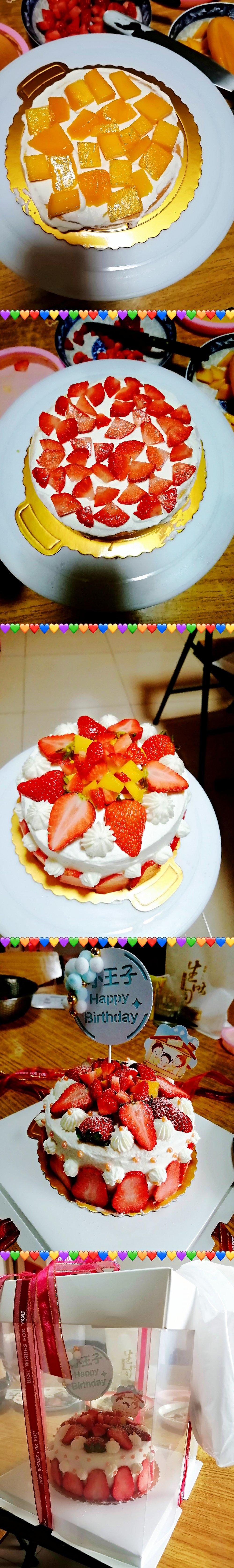 超级简单的味多美同款生日蛋糕（6寸），新手也能高度还原