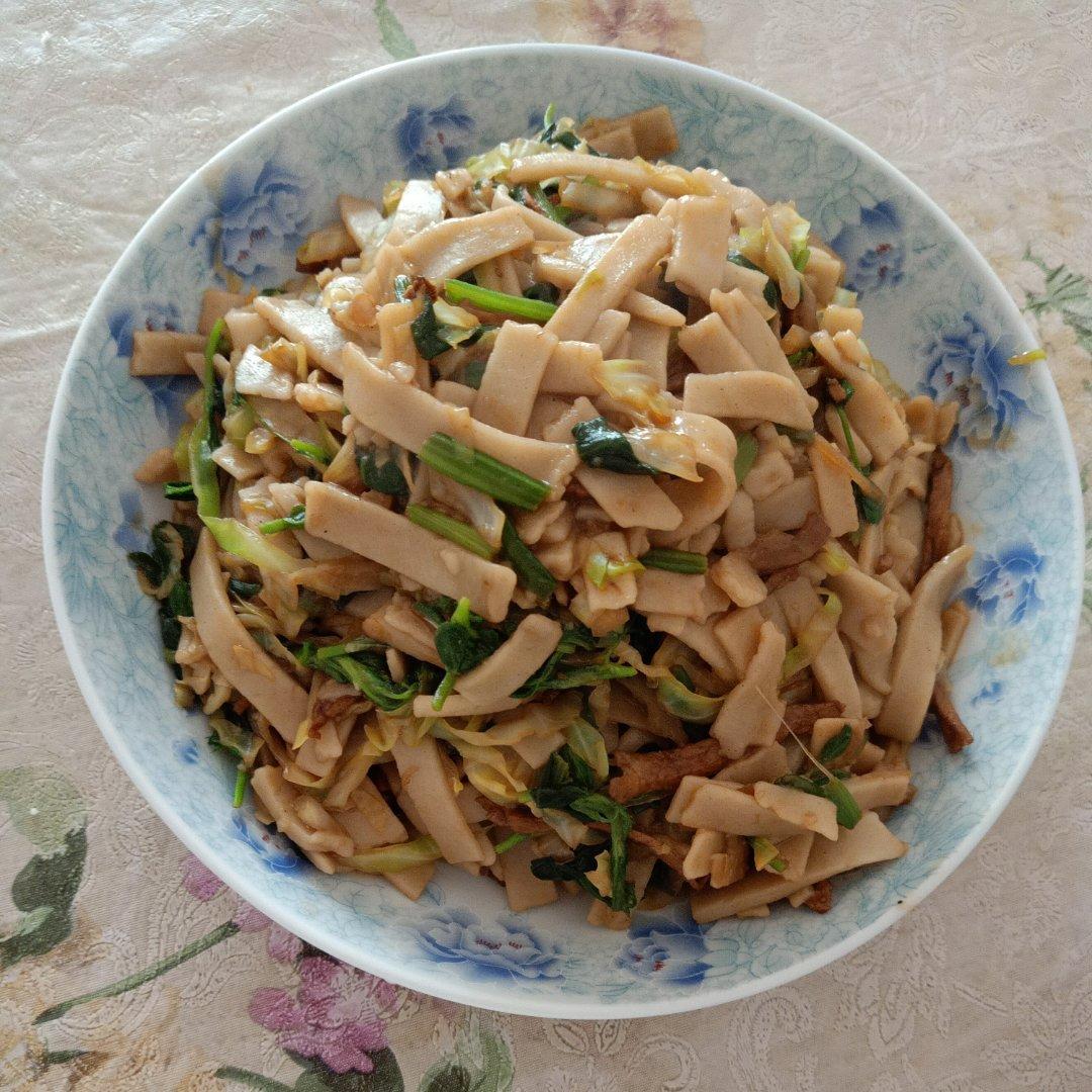 肉丝炒面