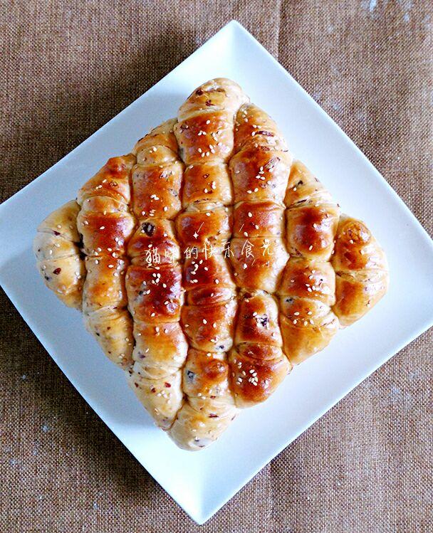 蔓越莓面包卷的做法