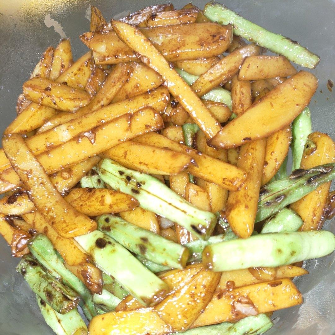 『素』土豆烧豆角