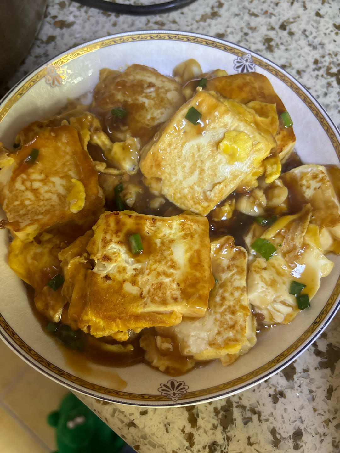 超级好吃的家常香煎鸡蛋豆腐
