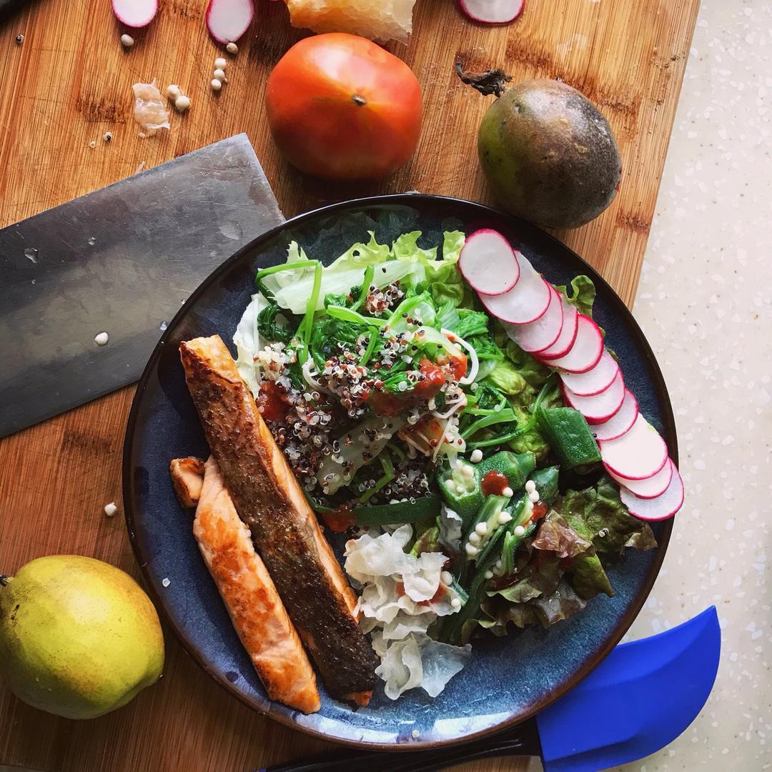 藜麦减脂沙拉【混搭终结篇】