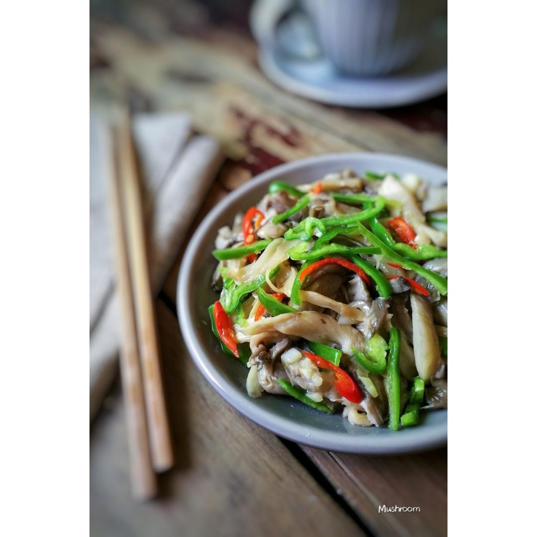 蚝油菌菇