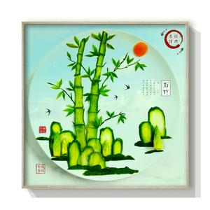 我的蔬果盘画~“中国风”的做法 步骤8