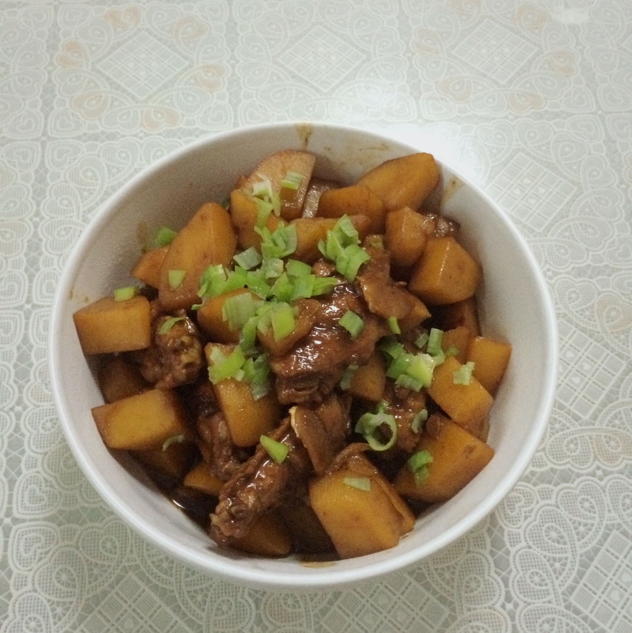 香辣土豆鸡翅