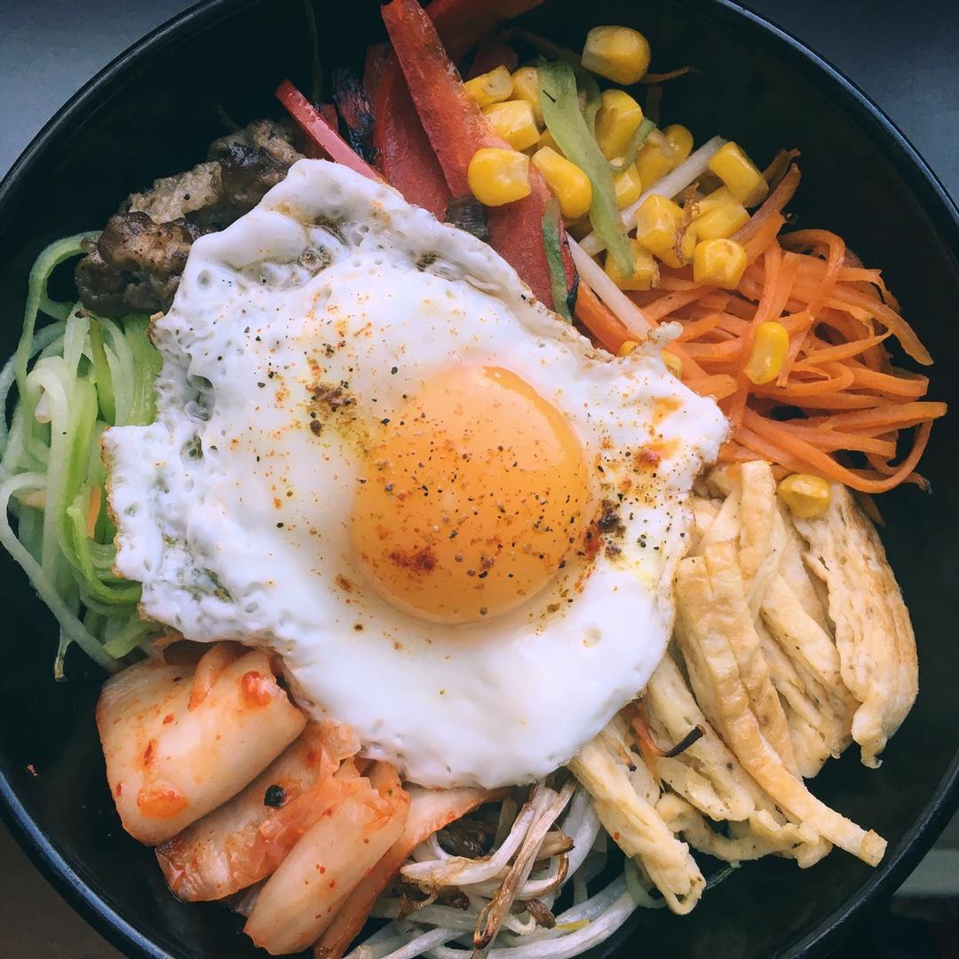 努力奋斗的小jane做的菜比饭多的韩式拌饭