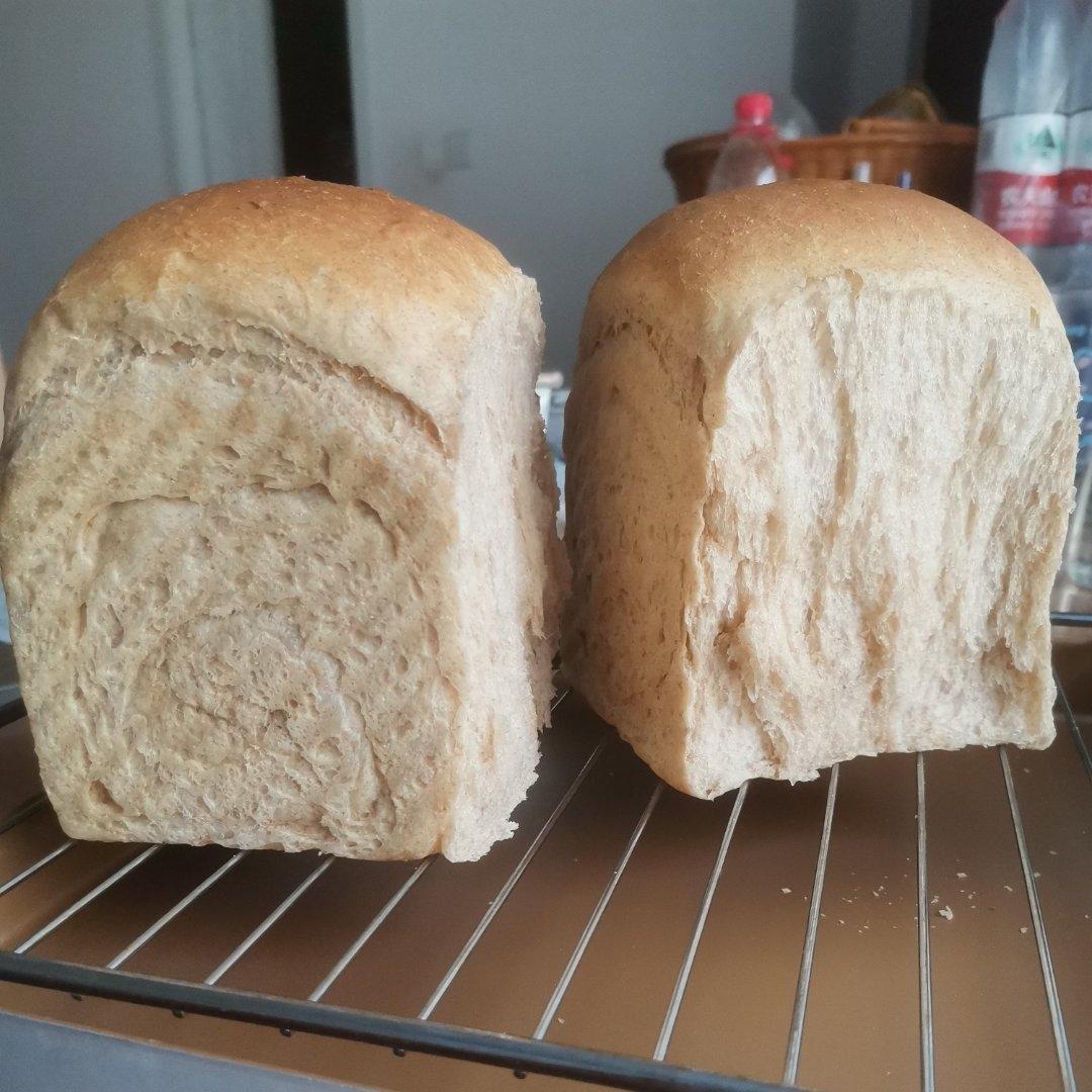 50%全麦吐司｜低糖低脂，吃起来不像是吃全麦的全麦吐司！