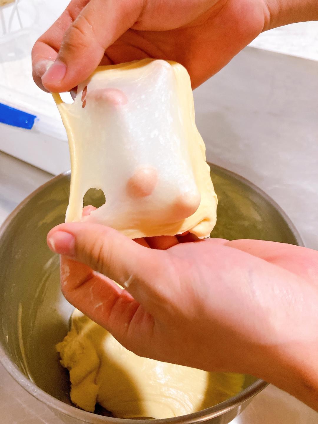 纯奶手撕吐司的做法 步骤1