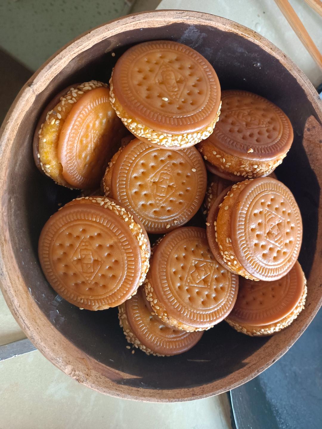 老式南瓜饼 软糯香甜 外脆里糯